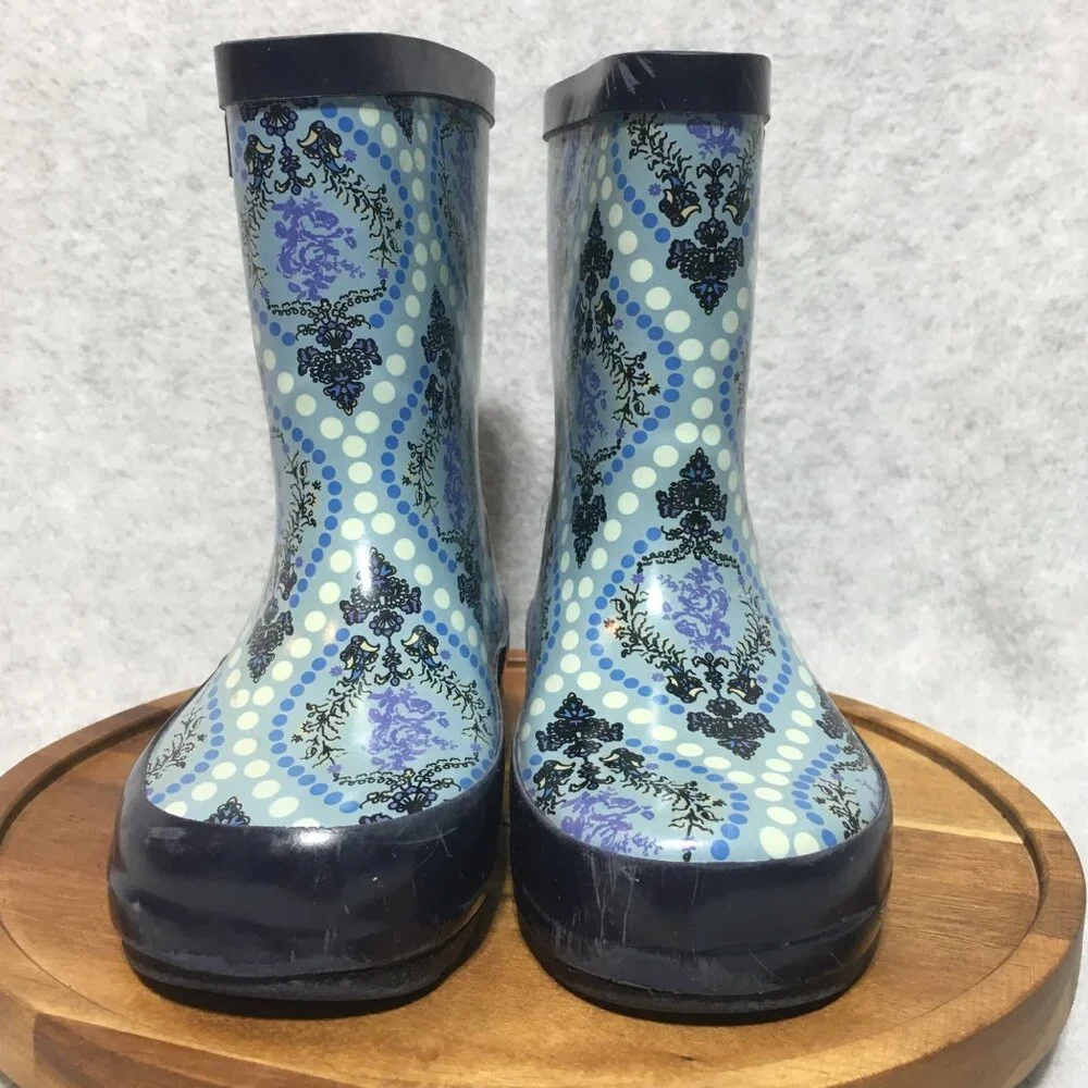 Hartstrings Toddler Rainboots Size 6 Blue